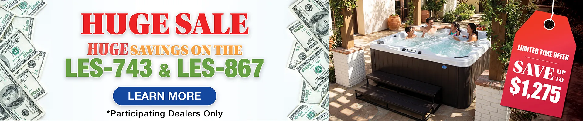 Calspas hot tub being used in a family setting - Trondheim